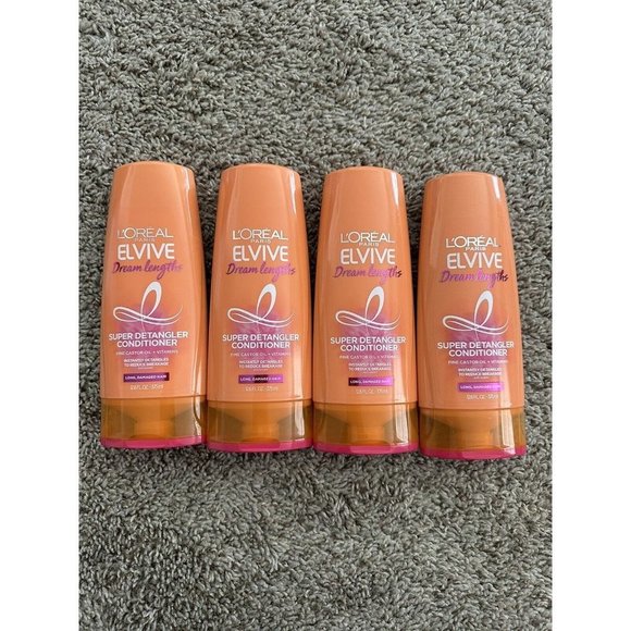 L'Oréal Hair Lot Of 4loreal Elvive Dream Lengths Super Detangler